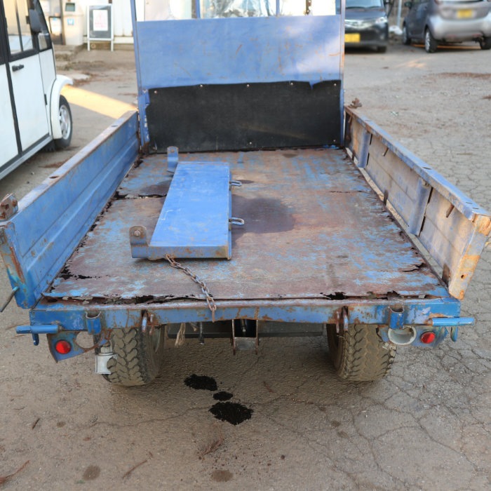 【福岡県みやま市】 筑水キャニコム油圧ダンプ乗用運搬車ELL801セル付 福岡県みやま市】 筑水キャニコム油圧ダンプ乗用運搬車ELL801