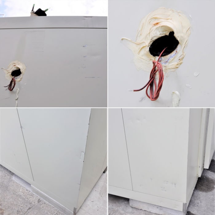 中古|プレハブ冷凍庫 1坪 DP410F-19 大和冷機 内)PCU-SV200LE 外)PCU-SV200LU パナソニック 2018年 |動産王|大阪|引取|送料別