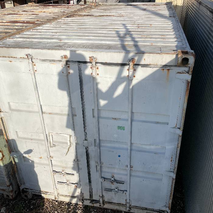 中古|ドライコンテナ 20フィート 20ft コンテナ 物置 保管場所 輸送|現状渡し|動産王|千葉|送料無料
