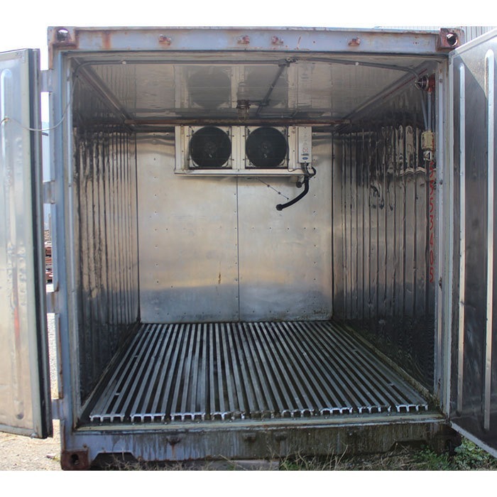 中古｜12フィートコンテナ 型式不明 2009年 冷凍コンテナ｜現状渡し｜動産王｜福岡｜引取｜送料別