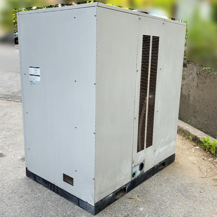 中古|オイルフリー スクロール コンプレッサ SLP-300EF アネスト岩田 2015年 30kW 40馬力 |動産王|千葉|送料無料