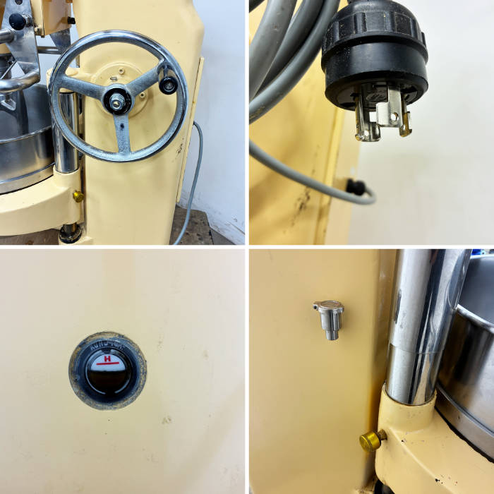中古|ミキサー マイティ60 愛工舎 厨房機器 撹拌機 業務用 60コート 三相200V 縦型 |動産王|千葉|送料無料