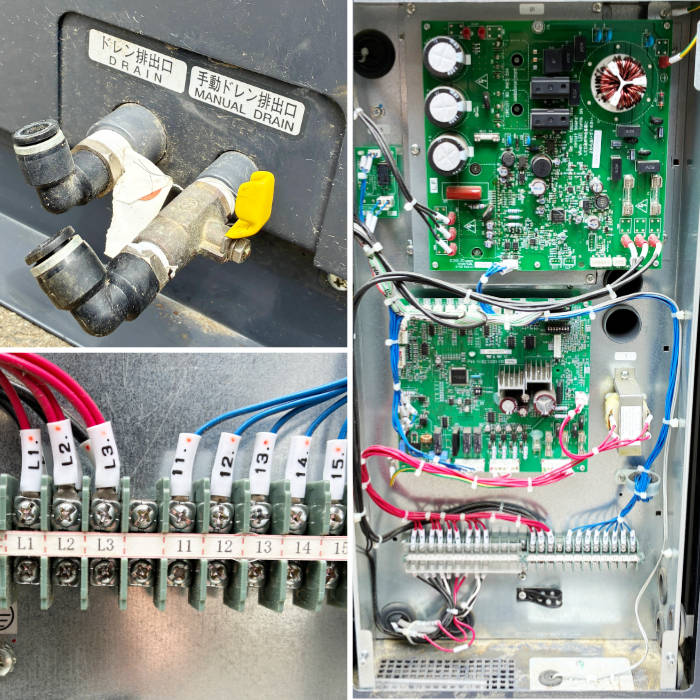 中古|冷凍式エアードライヤー RAXE740B-SE オリオン ORION 2020年 三相200V コンプレッサ |動産王|千葉|送料無料