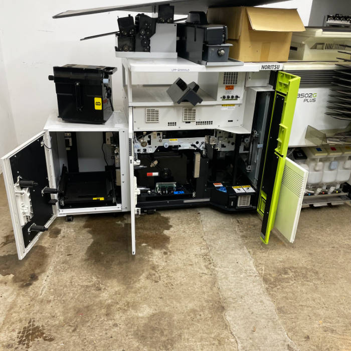 中古｜ミニラボレーザープリンター QSS-3502G PLUS（LPP-1200GLD）ノーリツ デジタル写真現像機 ｜動産王｜千葉｜引取｜送料別