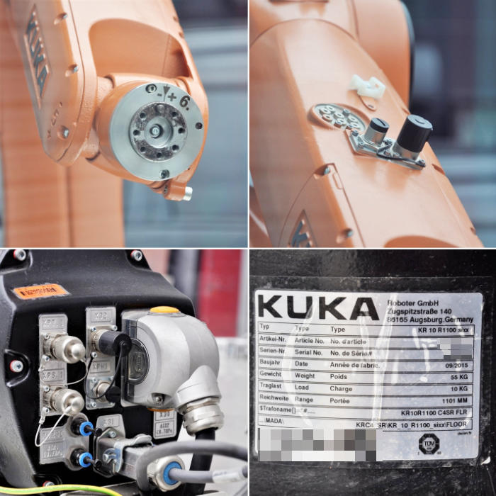中古｜6軸多関節ロボット KR10R1100SIXX KUKA 2015年 OCTOPUZ 産業用ロボット ｜動産王｜大阪｜引取｜送料別