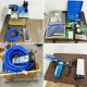 中古|太陽光パネル洗浄システム 一式 自走動噴 VSC361B / 純水器 G-20C / タマローリー200L / Pvcleaner |動産王|千葉|送料無料