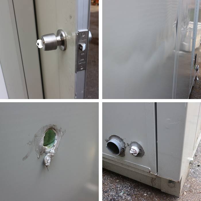 【中古】キッチンプレハブ 2坪 三協フロンティア ユニットハウス 店舗 厨房 グリドル/製氷機/ホットショーケース【動産王】千葉☆送料無料