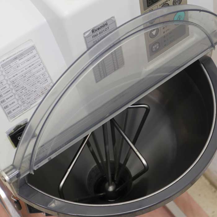 【中古】業務用 自動洗米機 RM-601DT ライスミニ コニカミノルタ 洗米機 ライステクノプロダクト 洗米器 厨房 卓上 お米とぎ 【動産王】千葉★引取限定