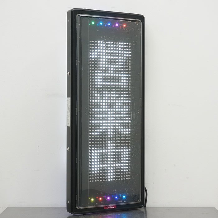 【中古】電光看板 NS-WSD31W TOWA 両面表示 2015年 リモコン付 電光掲示板 LED看板【動産王】横浜☆送料無料