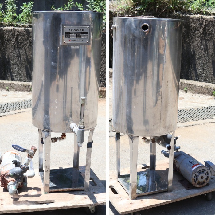 未使用　蒸気ボイラー　FK100 中古｜蒸気ボイラー FK-100 三浦工業 軟水装置 MS-5 ドレン回収装置 OE