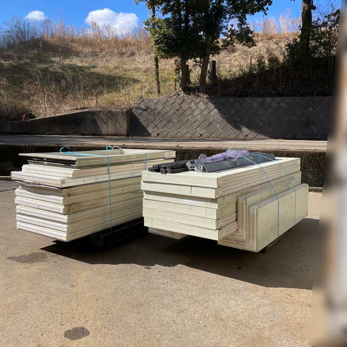 中古｜プレハブ冷凍庫 2坪 約2700×2700×2300 TAM351AM-SV TA300CL-HH 東芝 2016年 業務用 ｜動産王｜千葉｜送料無料