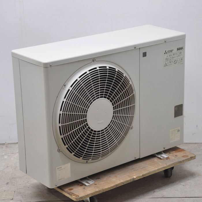 【中古】 プレハブ冷凍ユニットセット 三相200V 室内機 UCR-P1.6VHB 室外機 ERA-RP11B 三菱 2018年頃 1坪用#3 【動産王】大阪☆送料無料