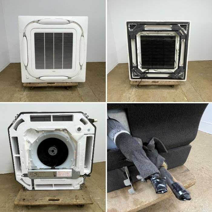 中古｜天カセエアコン 3馬力×2 外機6馬力 業務用 内機2台 ダイキン 2022年 RDRP160BB FHCP80FC 店舗 オフィス ｜動産王｜千葉｜送料無料