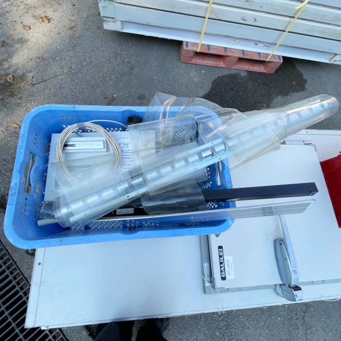 中古｜プレハブ冷凍冷蔵庫 各2.46坪 冷蔵PEP-32RH4 冷凍ACT-020VR3 フクシマガリレイ 2022年 業務用 ｜動産王｜千葉｜送料無料