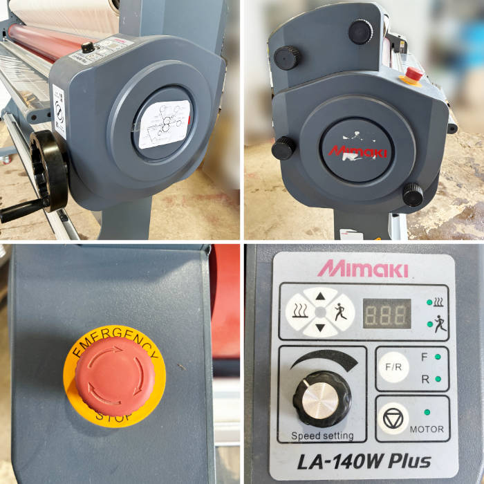中古｜ラミネーター LA-140W Plus Mimaki ミマキ カウンター機能 ウォームラミネーター ｜動産王｜千葉｜引取｜送料別