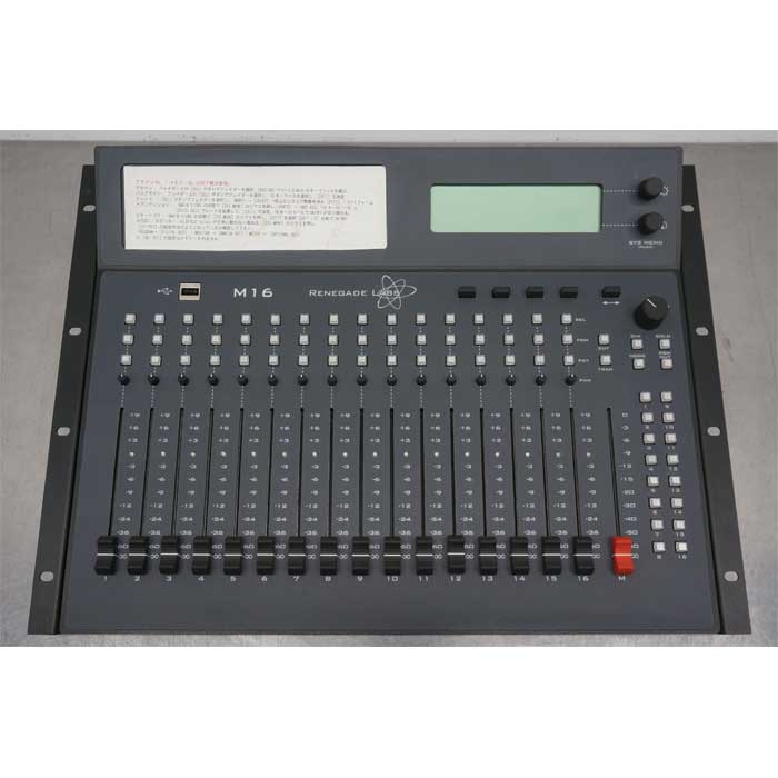 【中古】デジタルオーディオミキサー M16 & 328 MXE Renegade Labs リニア編集室用ミキサー  現状渡し【動産王】千葉☆送料無料