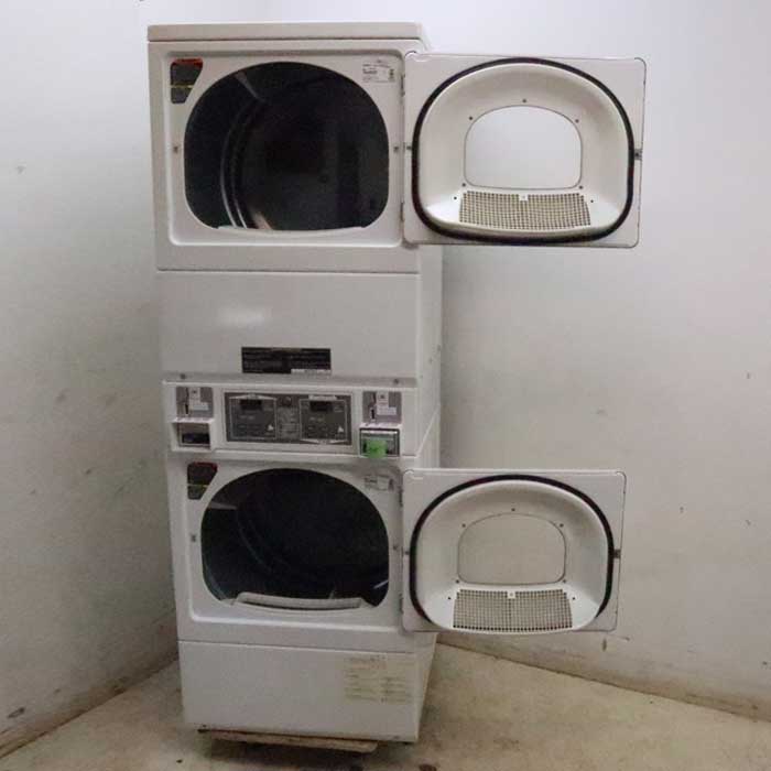 【中古】コイン式二段乾燥機 SSGX19WF Huebsch Alliance 天然ガス 都市ガス 60Hz 西日本専用 8kg  【動産王】千葉★引取限定