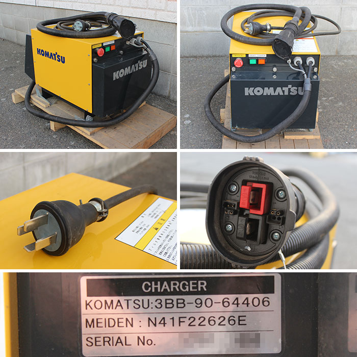 中古】フォークリフト FE25-1 KOMATSU 2017年 電気式 2.5t【動産王