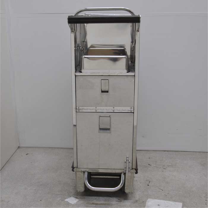 【中古】 車内販売車 新日本車輌 車内ワゴン車 移動 食事 飲み物 弁当 菓子 店舗什器【動産王】大阪☆送料無料