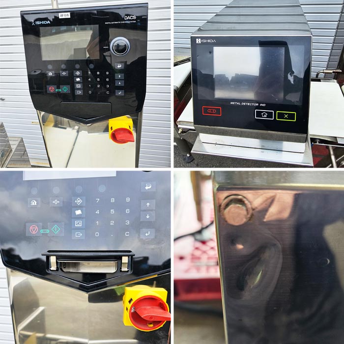 中古|ウェイトチェッカー付金属探知機 DACS-G-S015-24/CR-NEN8-S ISHIDA 2018年 |動産王|福岡|送料無料