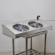【中古】 プレハブ冷蔵ユニットセット 三相200V 室内機 HUS-11RB-E 室外機 HUS-11RA-UCI ホシザキ 2019年 【動産王】大阪☆送料無料