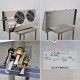 【中古】 プレハブ冷蔵ユニットセット 三相200V 室内機 HUS-11RB-E 室外機 HUS-11RA-UCI ホシザキ 2019年 【動産王】大阪☆送料無料