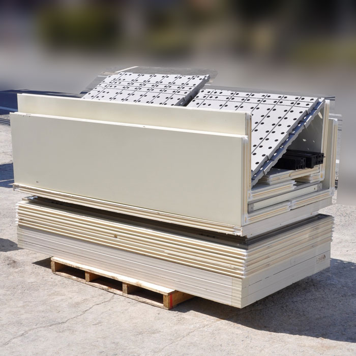 中古|プレハブ冷蔵庫 1坪 PR-18CC-1.00 ホシザキ クーリングユニット AFL-RP1B 三菱 2017年 上置 一体式 |動産王|大阪|送料無料