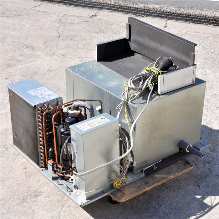 中古|プレハブ冷蔵庫 1坪 PR-18CC-1.00 ホシザキ クーリングユニット AFL-RP1B 三菱 2017年 上置 一体式 |動産王|大阪|送料無料