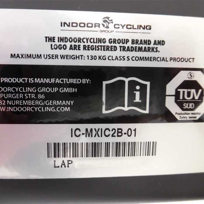 【中古】インドアサイクル IC2 MATRIX 2015年 マトリックス IC-MXIC2B-01  【動産王】富山☆送料無料