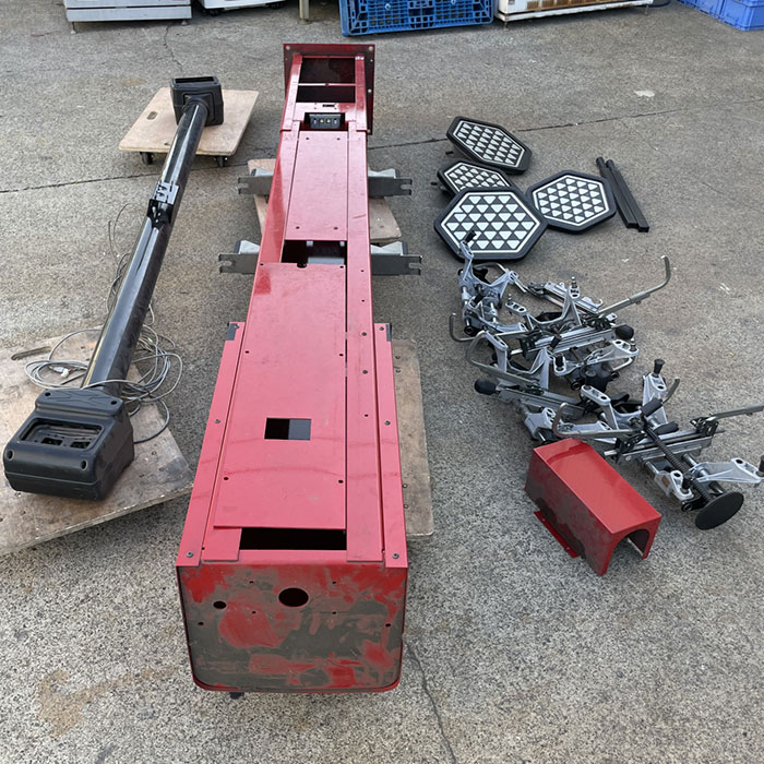 【中古】アライナーウォールマウント ホイールアライメント R811-600R/DSP-600 イヤサカ 現状渡し【動産王】名古屋☆送料無料