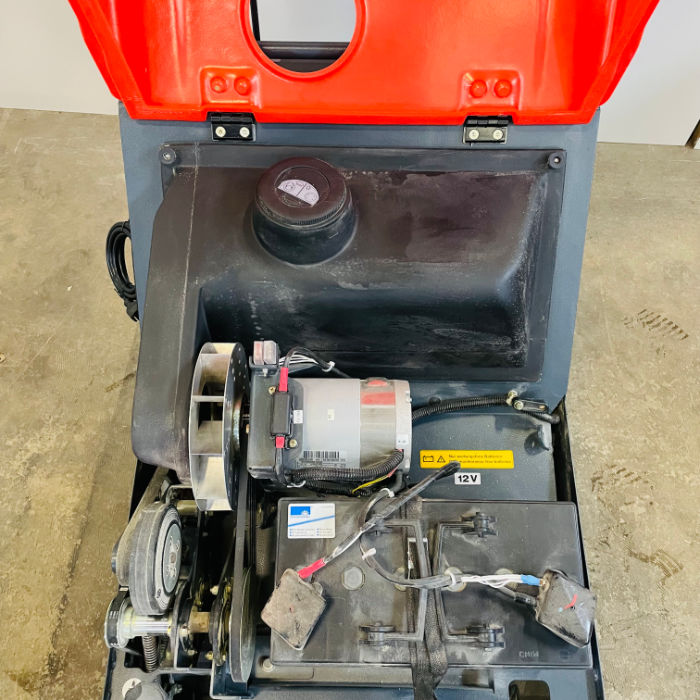 中古|路面清掃機 HM-650E アマノ 2018年 業務用清掃機 クリーンパワー スイープマスター|動産王|北海道|引取|送料別