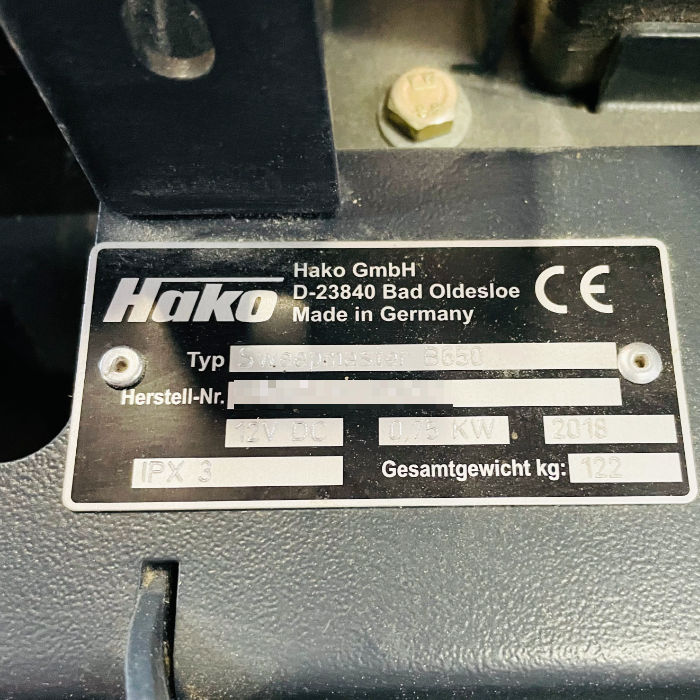 中古|路面清掃機 HM-650E アマノ 2018年 業務用清掃機 クリーンパワー スイープマスター|動産王|北海道|引取|送料別