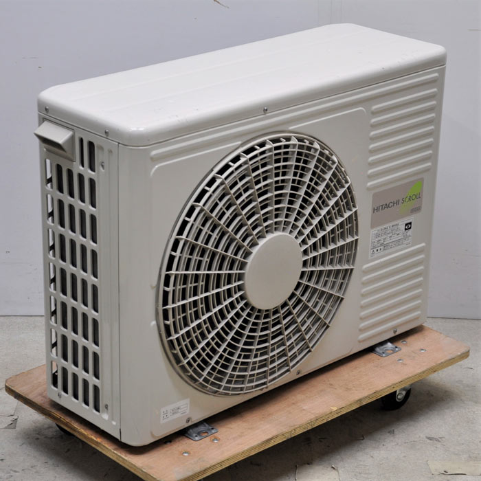 中古｜プレハブ冷蔵ユニット 外機RU-R10SMD3 内機RU-R10SMCD3 日立 2019年 セパレート型冷凍冷蔵ユニット 1坪用 ｜動産王｜大阪｜送料無料
