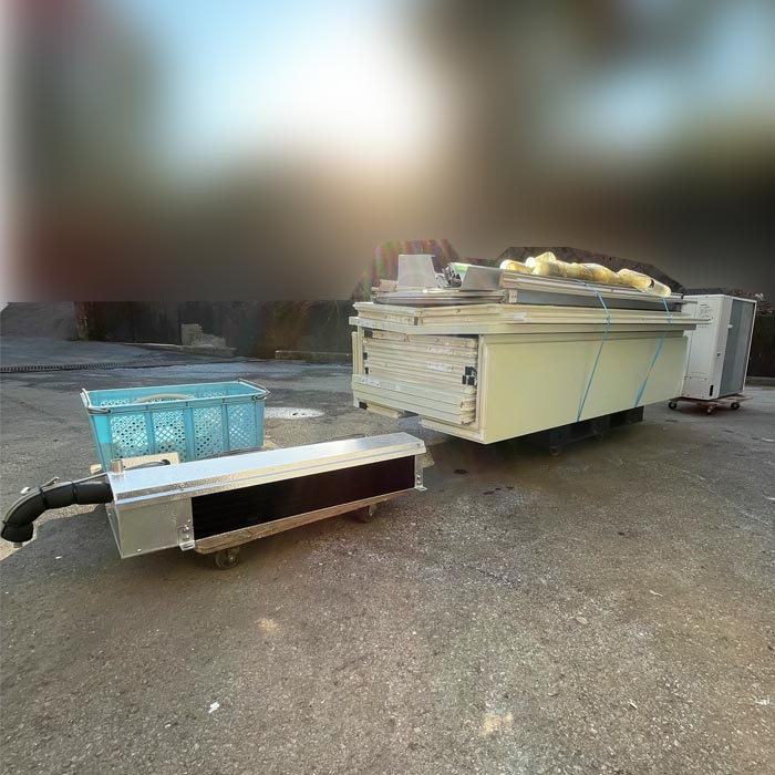 中古｜プレハブ冷蔵庫 2.5坪 外機TAM200AU‐SV 内機TA-201CH‐UFK 大和冷機 2022年 冷蔵庫 業務用 ｜動産王｜千葉｜送料無料