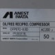 【中古】コンプレッサー CFP07C-8.5D アネスト岩田 オイルフリースクロール 2013年 ANEST IWATA 【動産王】千葉☆送料無料