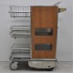 【中古】 車内販売車 新日本車輌 車内ワゴン車 移動 食事 飲み物 弁当 菓子    店舗什器【動産王】大阪☆送料無料