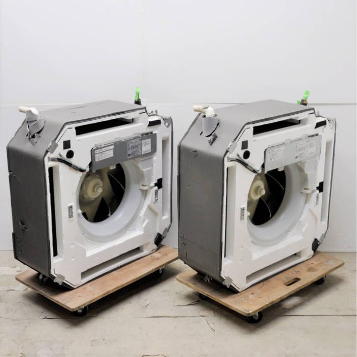 中古|天井カセット形エアコン 10馬力 ツイン 室内機CS-P140U7B×2台 室外機CU-P280H7B パナソニック 2024年#2 |動産王|大阪|送料無料