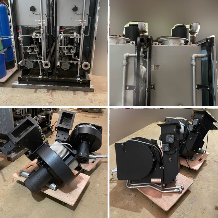 中古|簡易貫流蒸気ボイラ SQ-800ZU 2台 MIURA 2018年 相当蒸発量800kg/h ボイラー |動産王|千葉|送料無料