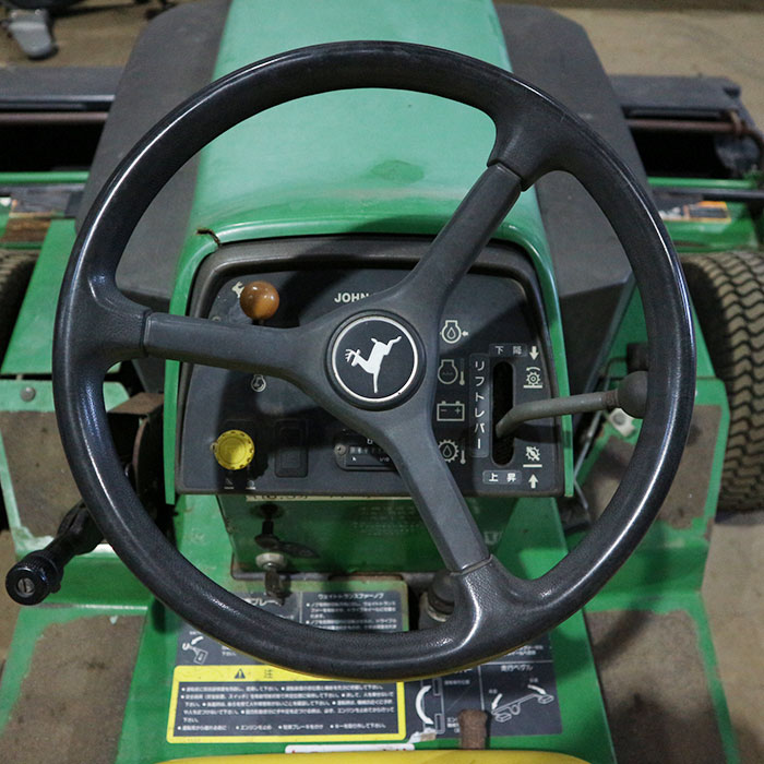 【中古】 乗用芝刈り機 リールモア JD 2653 東興産業 ジョンディア JOHN DEERE 芝刈機 ガソリン車 【動産王】千葉☆送料無料
