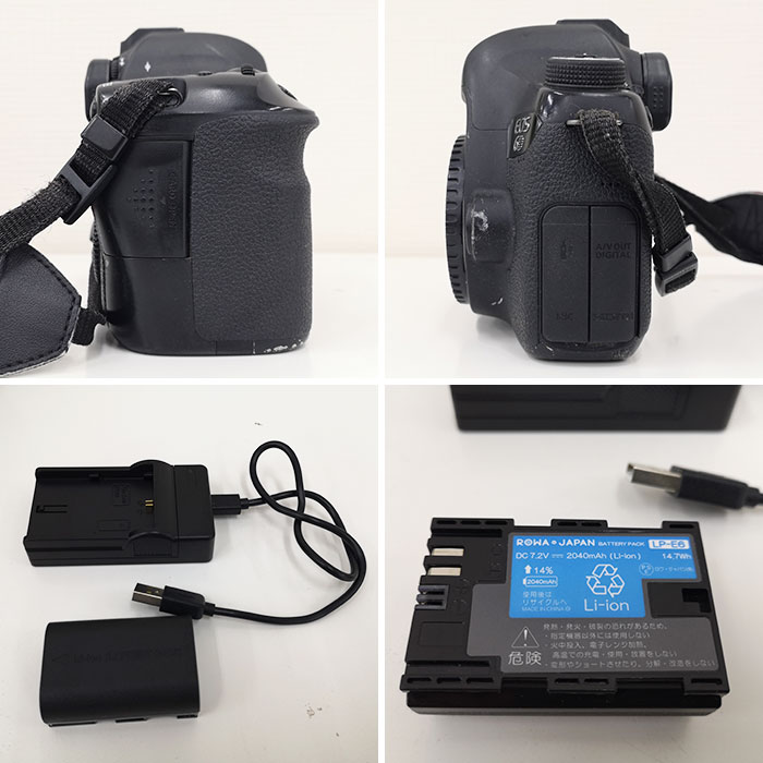 【中古】EOS 6D デジタル一眼レフレックスAF・AEカメラ キャノン canon EFマウント 約2020万画素 現状渡し 【動産王】千葉☆送料無料