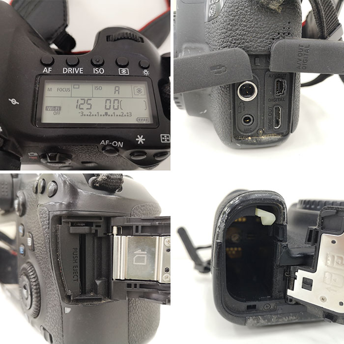 【中古】EOS 6D デジタル一眼レフレックスAF・AEカメラ キャノン canon EFマウント 約2020万画素 現状渡し 【動産王】千葉☆送料無料