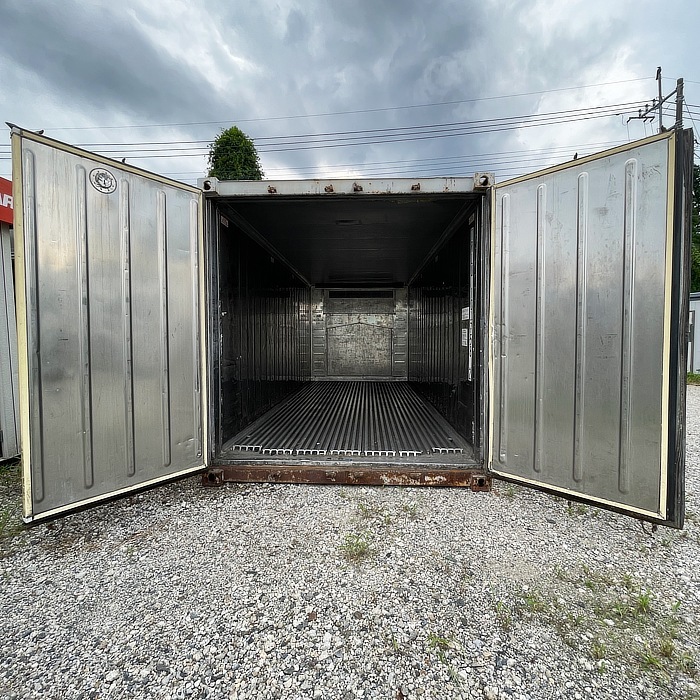 【中古】 20フィート 冷凍コンテナ リーファコンテナ 三菱 冷却ユニット CPE52 1993年 【動産王】☆送料無料