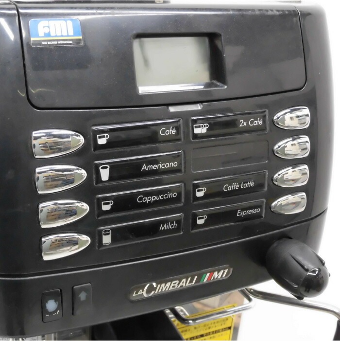 【中古】エスプレッソコーヒーマシン M1-CP10 FMI チンバリー 2013年   店舗什器現状渡し【動産王】千葉☆送料無料