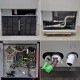 【中古】 床置形スタンドタイプエアコン 10馬力 室内機AIF-AP2806H 室外機ROA-AP2807HS 東芝 2020年 業務用 【動産王】大阪☆送料無料