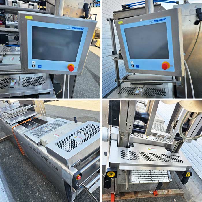 中古｜全自動深絞り真空包装機 MULTIVAC R245 ムルチバック 2008年 深絞り包装機｜動産王｜福岡｜送料無料
