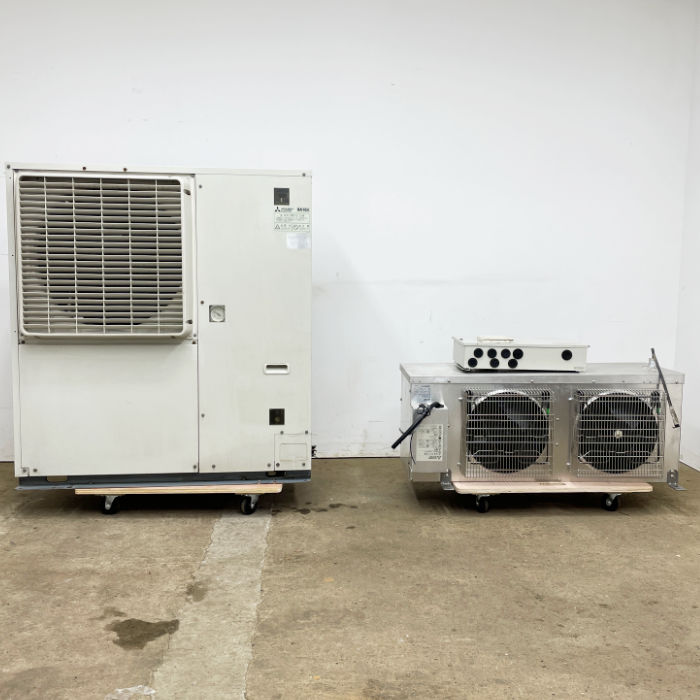 中古｜冷凍用ユニット ECOV-EN22WB UCR-N5VHB 三菱 2018年 プレハブ 業務用 ｜動産王｜千葉｜送料無料