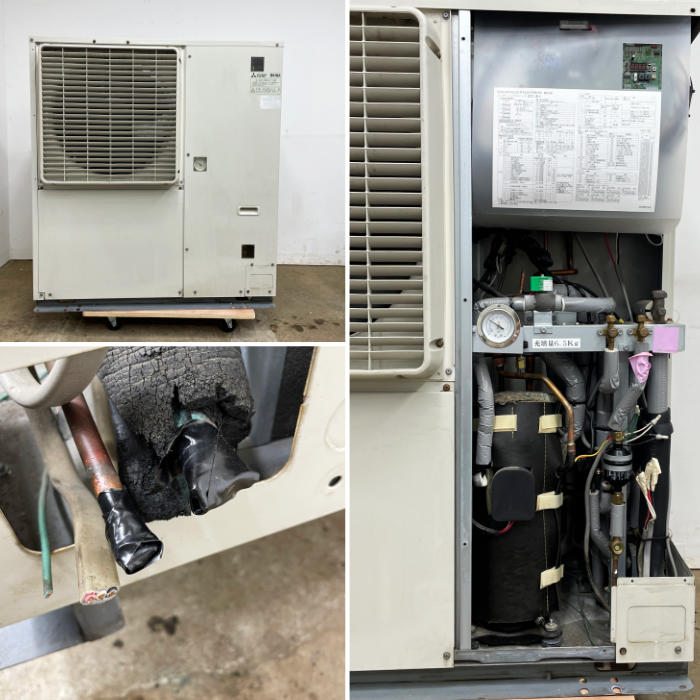 中古｜冷凍用ユニット ECOV-EN22WB UCR-N5VHB 三菱 2018年 プレハブ 業務用 ｜動産王｜千葉｜送料無料