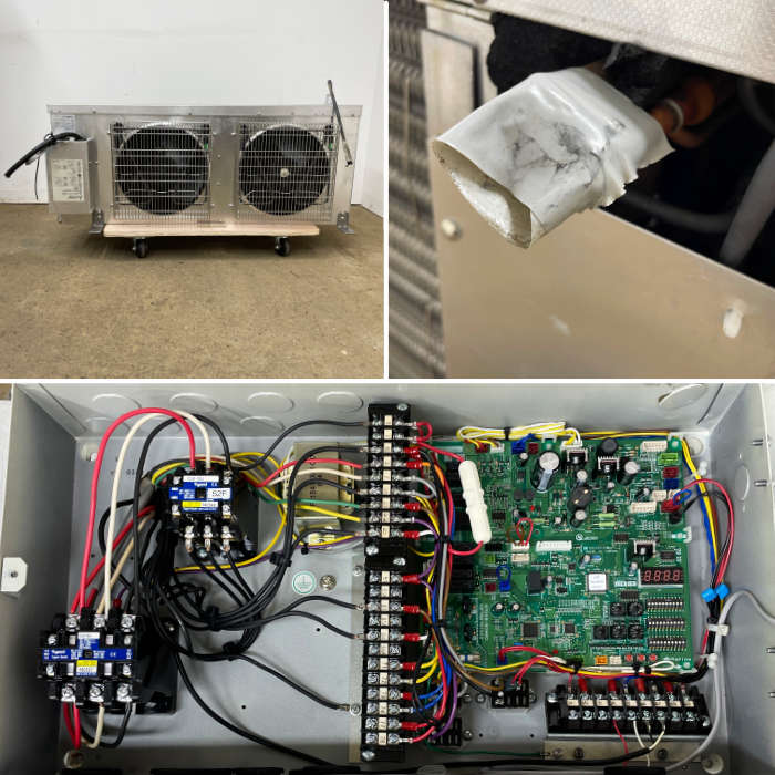 中古｜冷凍用ユニット ECOV-EN22WB UCR-N5VHB 三菱 2018年 プレハブ 業務用 ｜動産王｜千葉｜送料無料
