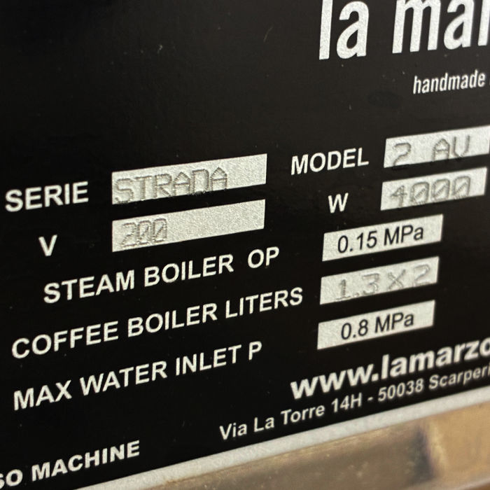 中古｜エスプレッソコーヒーマシン strada AV-2 La Marzocco ラ マルゾッコ 2017年 コーヒーマシン ｜動産王｜千葉｜送料無料｜coffee maker espresso machine