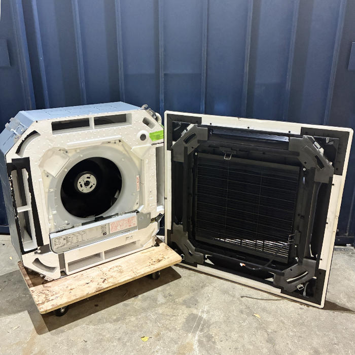 中古｜業務用天カセエアコン 4馬力 FHCP140FC(内機）RZRP140BY（外機